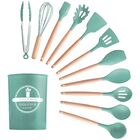 Kit Utensílios De Cozinha 12 Peças Em Silicone Antiaderente -