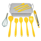 Kit Utensílios De Cozinha C/ Cesto 11 Peças - Oikos Unica U