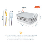 Kit Utensílios De Cozinha C/ Cesto 11 Peças - Oikos Unica U