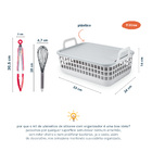 Kit Utensílios De Cozinha C/ Cesto 11 Peças - Oikos Unica U