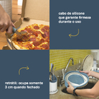 Kit Utensílios De Cozinha Massas 7 Peças Azul - Oikos Azul U