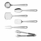 Kit Utensílios De Cozinha Para Servir E Preparar Extrata Aço