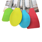 Kit Utensílios Talheres Cozinha Silicone Cabo Inox 4 Peças