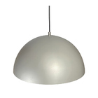 Kit Utron 2 Luminárias Pendente Alumínio Meia Lua 43cm Cinza