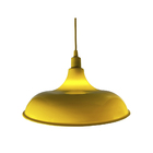 Kit Utron 5 Lustres Luminária Pendente Prato Bedd Retrô 32cm