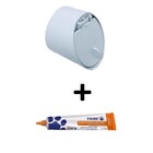 Kit Válvula Retenção Anti-rato Para Canos 4'' + Adesivo 17g