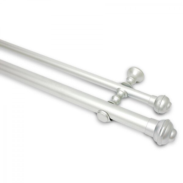 Kit Varão De Cortina 3,0m Com Emenda Eco Metal Belchior