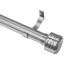 Kit Varão De Cortina Madrid 19mm 3 Metros Glacial Repuxada Co