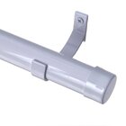 Kit Varão De Cortina Valencia 19mm 1,5m (tampa) Couselo Branco