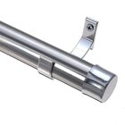 Kit Varão De Cortina Valencia 19mm 1,5m (tampa) Couselo Croma