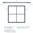 Kit Varão Duplo  De Cortina 2m Alemão Nobre Belchior Mogno