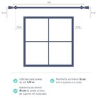 Kit Varão Duplo De Cortina 19mm 200cm Alemão Nobre Belchior P