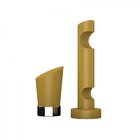 Kit Varão Duplo De Cortina 19mm 300cm Com Emenda Alemão Belch