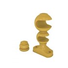 Kit Varão Duplo De Cortina 200cm Sem Emenda Eco Compacto Belc