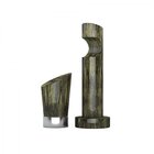 Kit Varão Simples De Cortina 19mm 400cm Com Emenda Alemão Bel