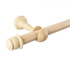 Kit Varão Simples De Cortina 200cm Sem Emenda Eco Europa Plus