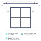 Kit Varão Simples De Cortina 200cm Sem Emenda Jade Nobre Belc