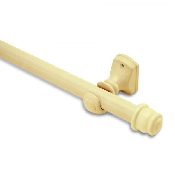 Kit Varão Simples De Cortina 300cm Com Emenda Eco Compacto Be