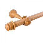 Kit Varão Simples De Cortina 300cm Com Emenda Eco Europa Plus