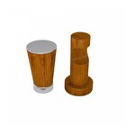 Kit Varão Simples De Cortina 300cm Com Emenda Jade Nobre Plus