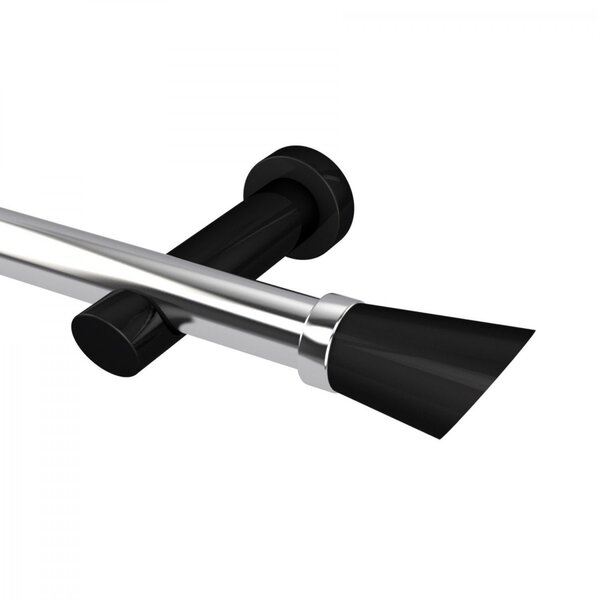 Kit Varão Simples De Cortina 3m Com Emenda Alemão Nobre Belch