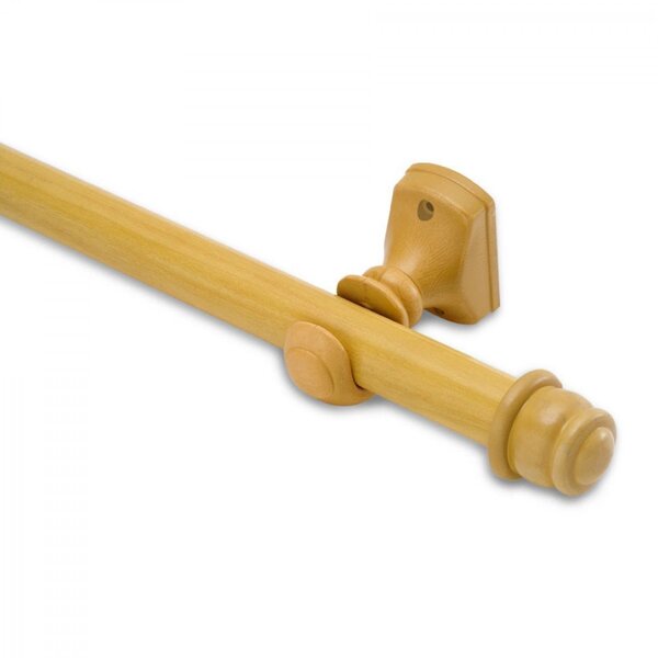 Kit Varão Simples De Cortina 400cm Com Emenda Eco Compacto Be