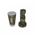 Kit Varão Simples De Cortina 400cm Com Emenda Jade Nobre Belc