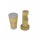 Kit Varão Simples De Cortina 400cm Com Emenda Jade Plus Belch