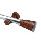 Kit Varão Simples De Cortina 400cm Com Emenda Jade Plus Belch