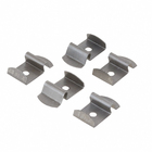 Kit Varão Trilho de Cortina 2 metros 20mm Alumínio Slin Cromado Couselo