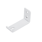 Kit Varão Trilho de Cortina 2 metros 28mm Alumínio Redondo Branco Couselo