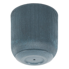 Kit Vaso de Planta com Prato Plástico Azul SP 27 Vasart - 3 Unidades