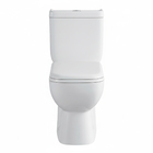 Kit Vaso Sanitário com Caixa acoplada e Assento Branco Duplo Acionamento 3,6L Saída Vertical Quadrix Luvia