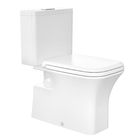 Kit Vaso Sanitário com Caixa acoplada e Assento Branco Redondo 3 a 6L Breezy Docol