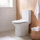 Kit Vaso Sanitrio com Caixa Acoplada e Assento Branco Quadrado 3 e 6 litros Benefit Docol
