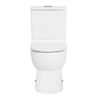 Kit Vaso Sanitrio com Caixa Acoplada e Assento Branco Quadrado 3 e 6 litros Benefit Docol