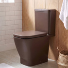 Kit Vaso Sanitrio com Caixa Acoplada e Assento Caf Fosco 3 e 6 litros Gap Roca