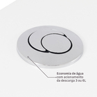 Kit Vaso Sanitário Caixa Acoplada e Assento Branco Duplo Acionamento 3/6L Saída Vertical Axis Deca