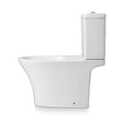 Kit Vaso Sanitário com Caixa Acoplada e Assento Branco Duplo Acionamento 3/6L Vertical Bari Icasa