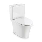 Kit Vaso Sanitário com Caixa Acoplada e Assento Branco Duplo Acionamento 3/6L Vertical Bari Icasa