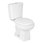 Kit Vaso Sanitário com Caixa Acoplada e Assento Branco Duplo Acionamento 3/6L Saída Vertical Fast Deca