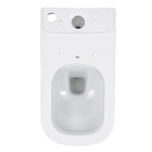 Kit Vaso Sanitário com Caixa Acoplada e Assento Branco Duplo Acionamento 3/6L Saída Vertical Gap Roca