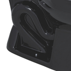 Kit Vaso Sanitário com Caixa acoplada e Assento Preto Duplo Acionamento 3/6L Vertical Lírio Fiori