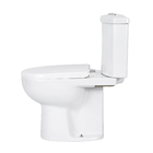 Kit Vaso Sanitário com Caixa Acoplada e Assento Branco Duplo Acionamento 3/6L Saída Vertical Luna Speciale Icasa