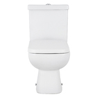 Kit Vaso Sanitário com Caixa Acoplada e Assento Branco Fosco Duplo Acionamento 3/6L Saída Vertical Lyon Sensea