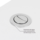 Kit Vaso Sanitário Caixa Acoplada e Assento Branco Duplo Acionamento 3/6L Saída Vertical Neo Incepa