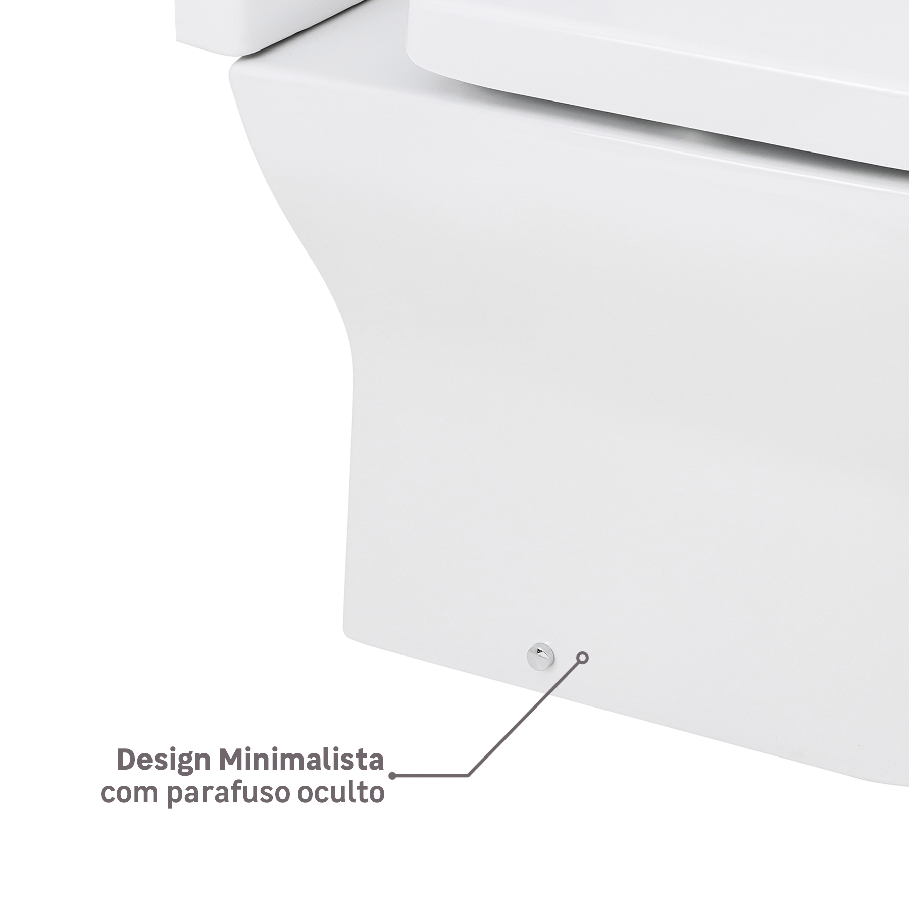 Kit de Vaso Sanitário com Caixa Acoplada e Assento Nexo