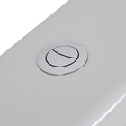 Kit Vaso Sanitário com Caixa Acoplada e Assento Cinza Duplo Acionamento 3/6L Saída Vertical Thema Incepa