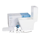 Kit Vaso Sanitário com Caixa Acoplada e Assento Branco Duplo Acionamento 3/6L Saída Vertical Vougan Docol