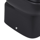 Kit Vaso Sanitário com Caixa Acoplada e Assento Preto Matte Duplo Acionamento 3/6L Vertical Lyon Plus Sensea